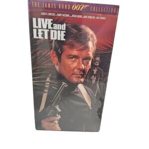 Live and Let Die (1999, VHS) The James Bond 007 Collection MGM Vintage